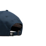 HEAD GEAR NAVY BLUE ORANGE DUAL TONE STRUCTURED CAP