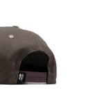 HEAD GEAR LOGO COFFEE FLAT VISOR CAP