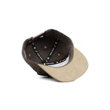 HEAD GEAR LOGO COFFEE FLAT VISOR CAP