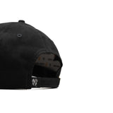HEAD GEAR BLACK OLIVE LEATHER PATCH CAP