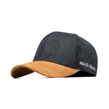 HEAD GEAR BLACK BROWN DUAL TONE STRUCTURED CAP