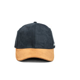 HEAD GEAR BLACK BROWN DUAL TONE STRUCTURED CAP