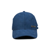 HEAD GEAR NAVY BLUE STRUCTURED RUSTIC METAL PATCH CAP