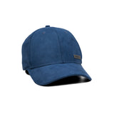 HEAD GEAR NAVY BLUE STRUCTURED RUSTIC METAL PATCH CAP