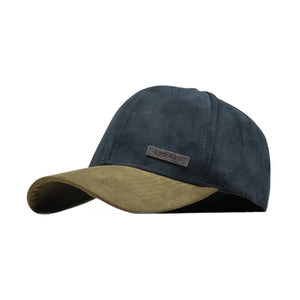 HEAD GEAR BLACK OLIVE DUAL TONE RUSTIC METAL STRUCTURED CAP