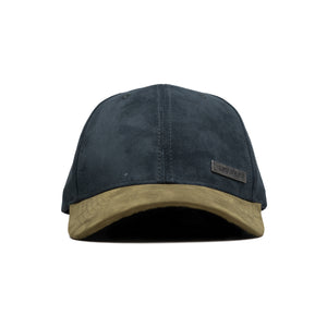 HEAD GEAR BLACK OLIVE DUAL TONE RUSTIC METAL STRUCTURED CAP