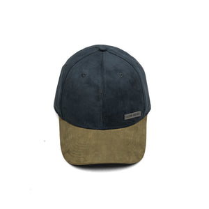 HEAD GEAR BLACK OLIVE DUAL TONE RUSTIC METAL STRUCTURED CAP