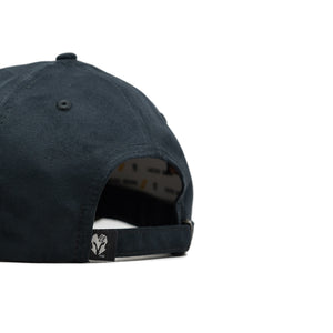 HEAD GEAR BLACK OLIVE DUAL TONE RUSTIC METAL STRUCTURED CAP