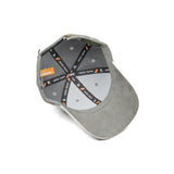 HEAD GEAR ELEGANTE ZERO GREY SANDWICH CAP (NO LOGO)