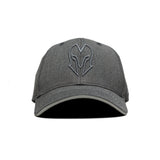 HEAD GEAR SUPER TWILL GREY MELANGE SANDWICH CAP