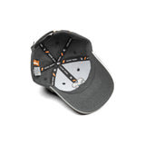 HEAD GEAR SUPER TWILL GREY MELANGE SANDWICH CAP