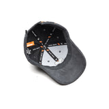 HEAD GEAR CHARCOAL GREY SUPER CORD CAP