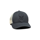 HEAD GEAR GREY BASEBALL TRUCKER CAP