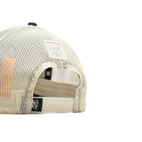 HEAD GEAR GREY BASEBALL TRUCKER CAP