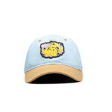HEAD GEAR SKY BLUE AND BROWN DINOSAUR EDITION KIDS CAP