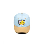 HEAD GEAR SKY BLUE AND BROWN DINOSAUR EDITION KIDS CAP