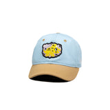 HEAD GEAR SKY BLUE AND BROWN DINOSAUR EDITION KIDS CAP