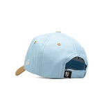 HEAD GEAR SKY BLUE AND BROWN DINOSAUR EDITION KIDS CAP