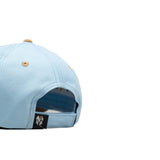 HEAD GEAR SKY BLUE AND BROWN DINOSAUR EDITION KIDS CAP