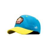 HEAD GEAR BLUE AND YELLOW DINOSAUR EDITION KIDS CAP