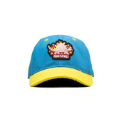 HEAD GEAR BLUE AND YELLOW DINOSAUR EDITION KIDS CAP