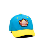 HEAD GEAR BLUE AND YELLOW DINOSAUR EDITION KIDS CAP