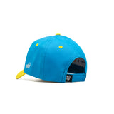 HEAD GEAR BLUE AND YELLOW DINOSAUR EDITION KIDS CAP