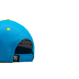 HEAD GEAR BLUE AND YELLOW DINOSAUR EDITION KIDS CAP