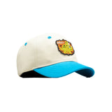 HEAD GEAR WHITE AND BLUE DINOSAUR EDITION KIDS CAP