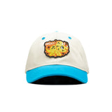 HEAD GEAR WHITE AND BLUE DINOSAUR EDITION KIDS CAP