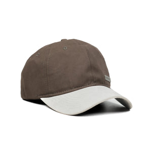 HEAD GEAR COFFEE GREY DUAL TONE RUSTIC METAL CAP