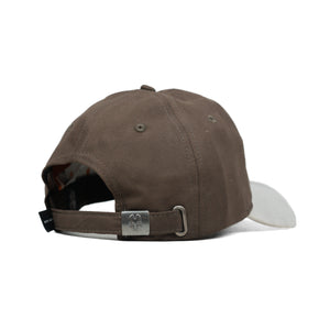 HEAD GEAR COFFEE GREY DUAL TONE RUSTIC METAL CAP