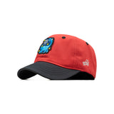 HEAD GEAR RED AND BLACK DINOSAUR EDITION KIDS CAP
