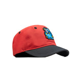 HEAD GEAR RED AND BLACK DINOSAUR EDITION KIDS CAP
