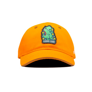 HEAD GEAR ORANGE DINOSAUR EDITION KIDS CAP