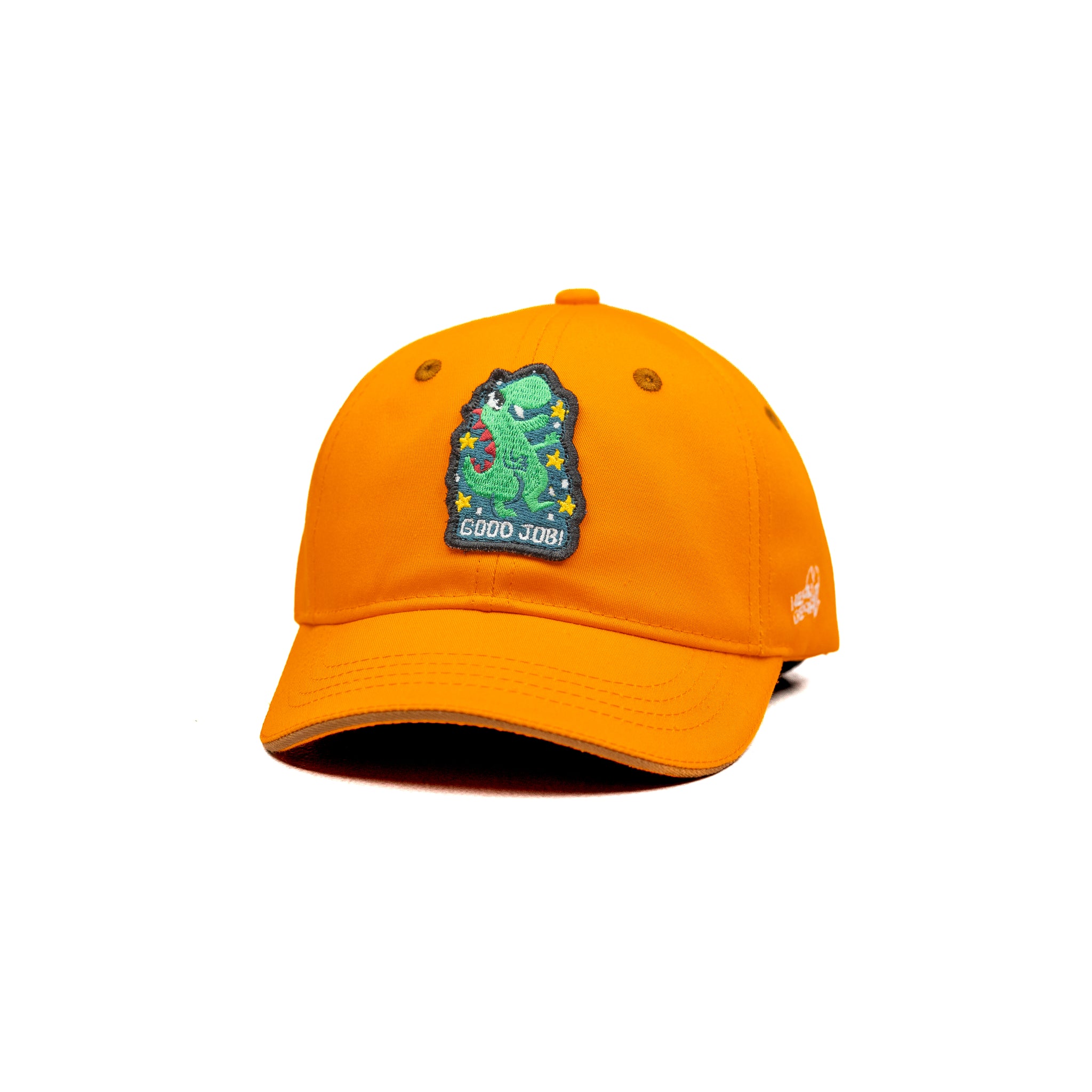 HEAD GEAR ORANGE DINOSAUR EDITION KIDS CAP