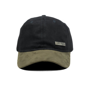 HEAD GEAR BLACK OLIVE DUAL TONE RUSTIC METAL CAP