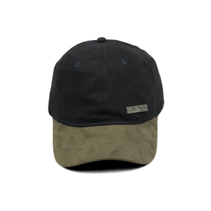 HEAD GEAR BLACK OLIVE DUAL TONE RUSTIC METAL CAP