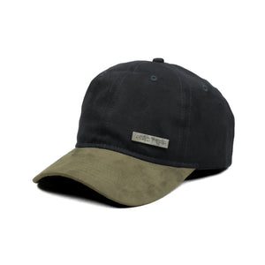 HEAD GEAR BLACK OLIVE DUAL TONE RUSTIC METAL CAP