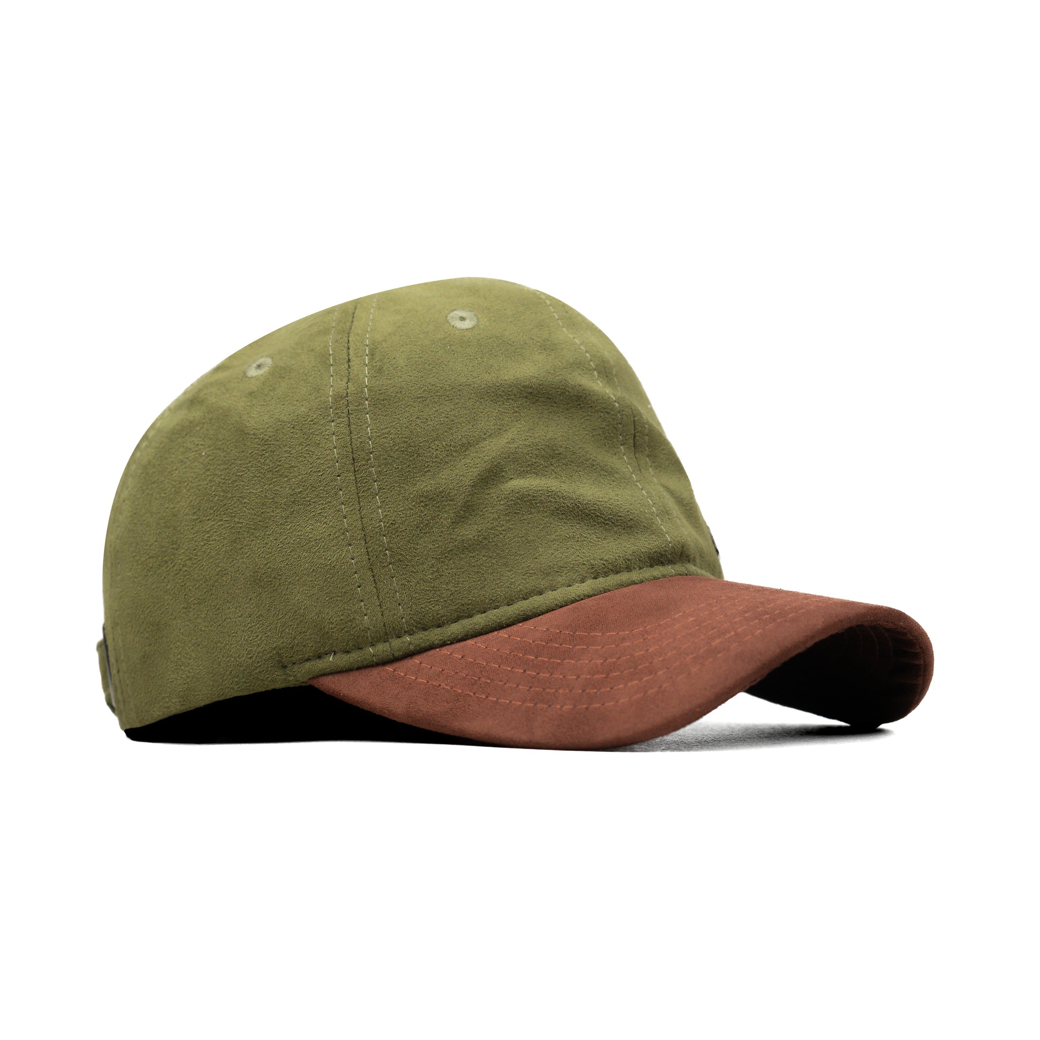 HEAD GEAR OLIVE BROWN DUAL TONE RUSTIC METAL CAP