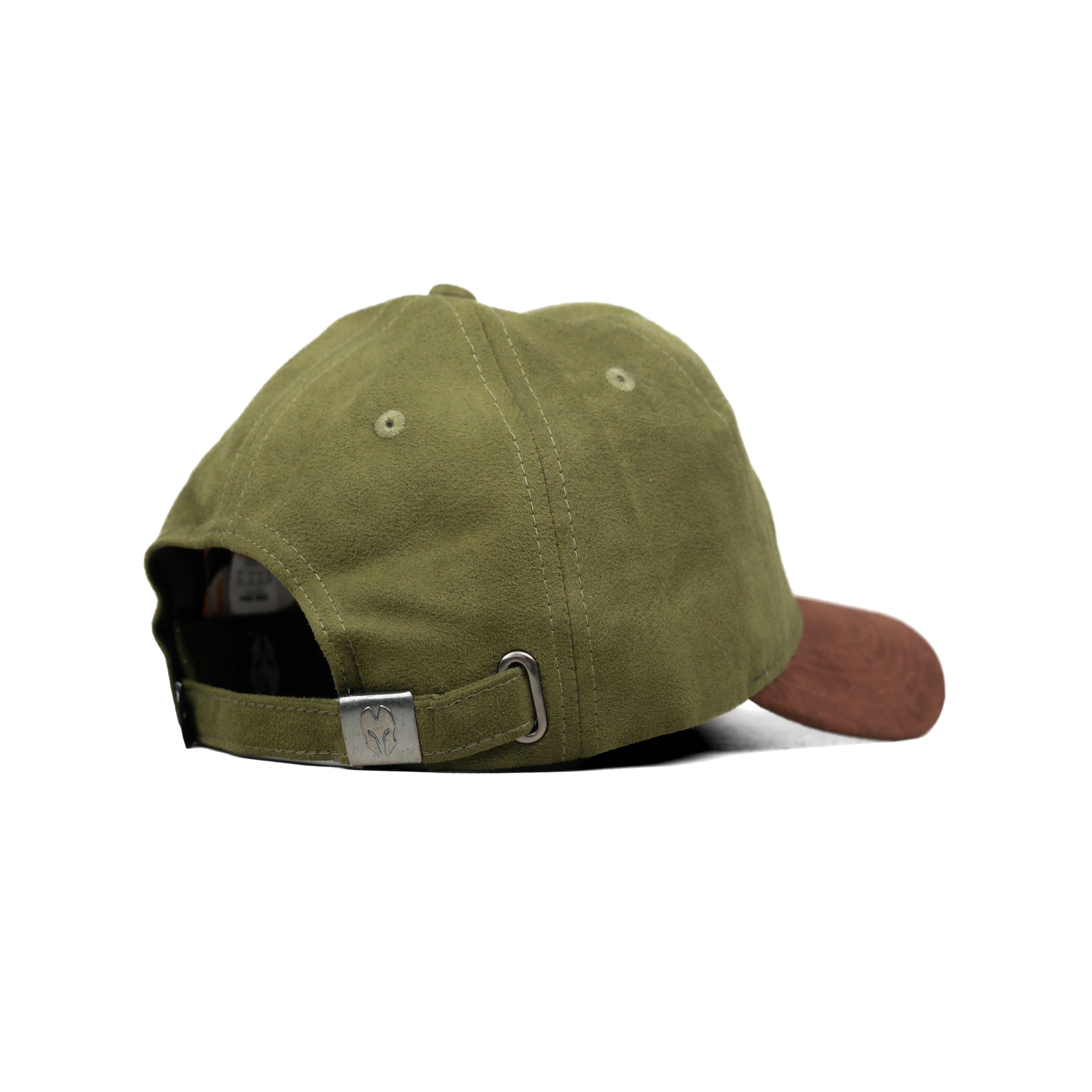 HEAD GEAR OLIVE BROWN DUAL TONE RUSTIC METAL CAP