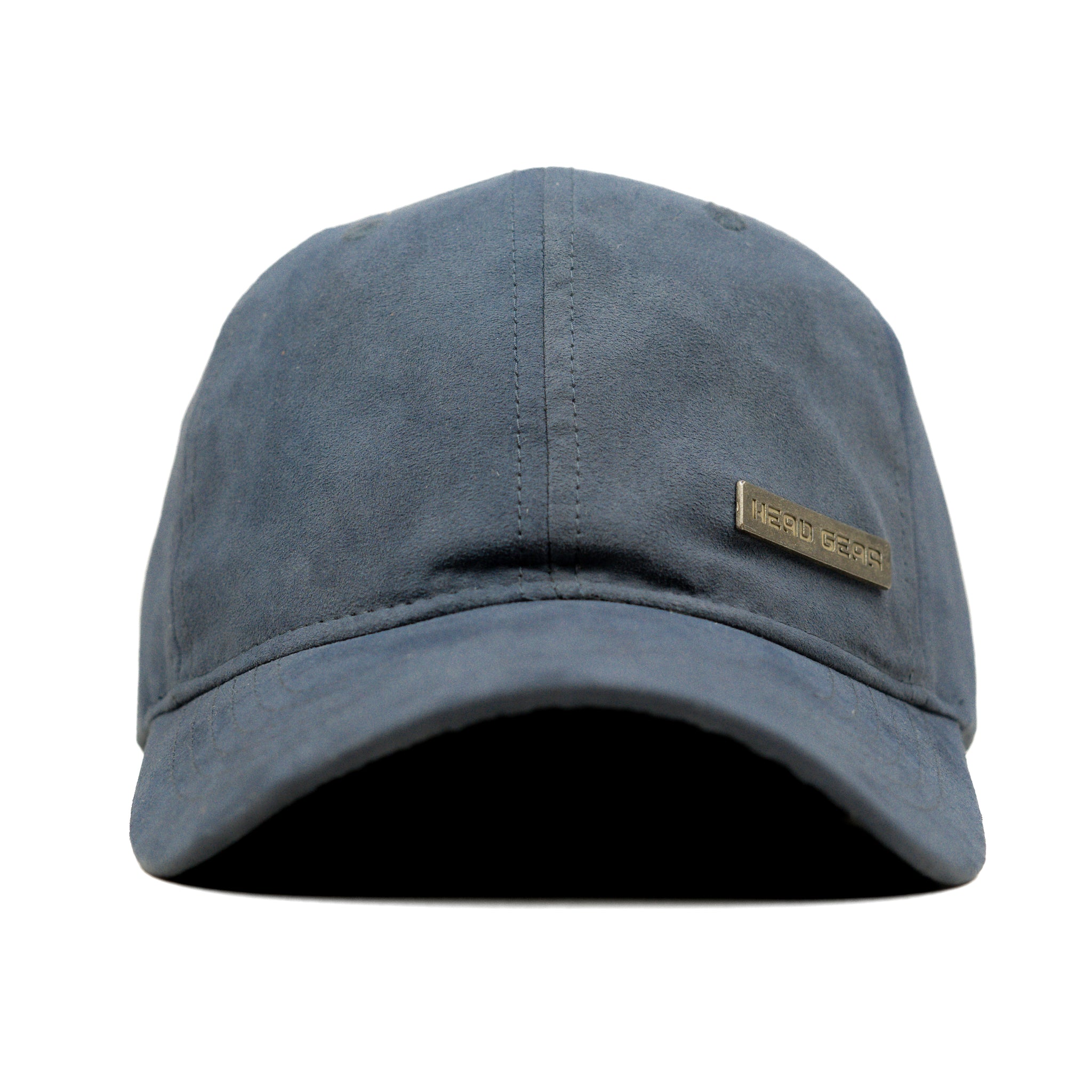 HEAD GEAR LIGHT GREY RUSTIC METAL PATCH CAP