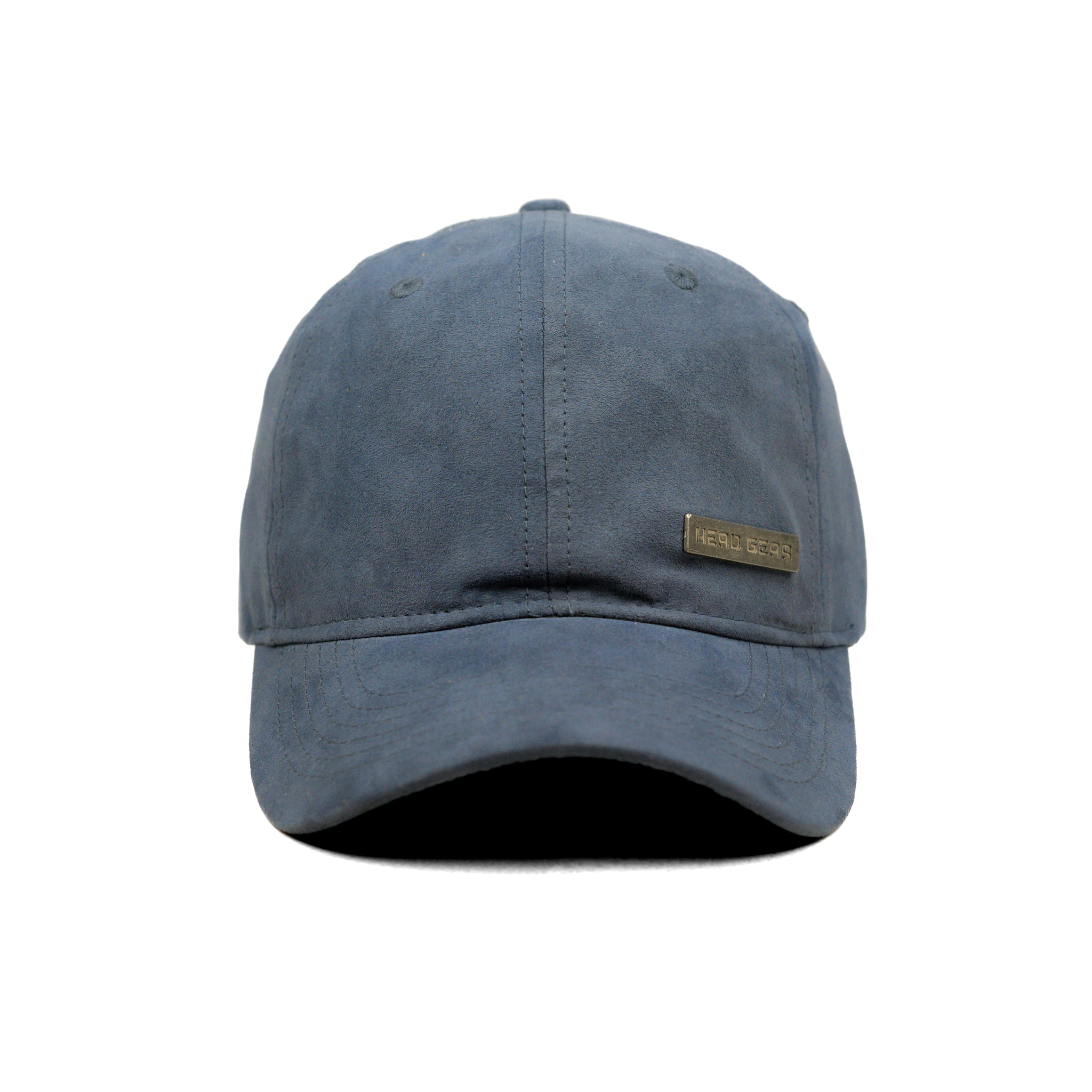 HEAD GEAR LIGHT GREY RUSTIC METAL PATCH CAP