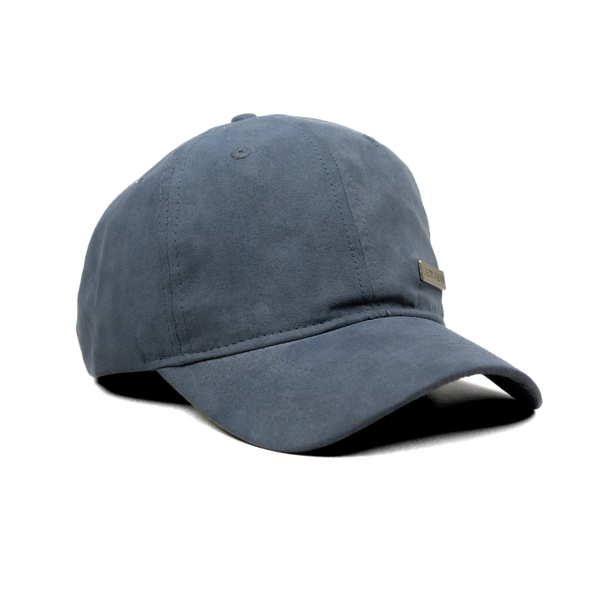 HEAD GEAR LIGHT GREY RUSTIC METAL PATCH CAP