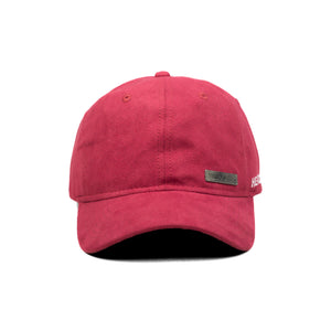 HEAD GEAR RED RUSTIC METAL PATCH CAP