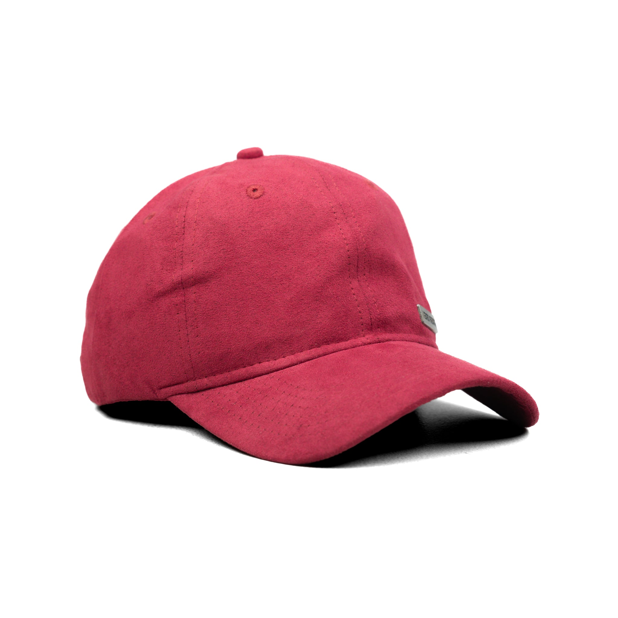 HEAD GEAR RED RUSTIC METAL PATCH CAP