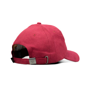 HEAD GEAR RED RUSTIC METAL PATCH CAP