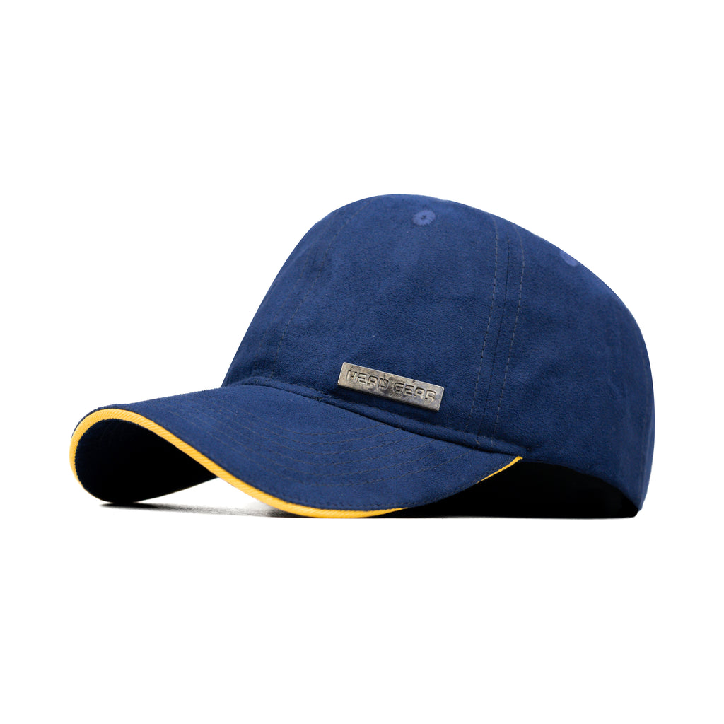 HEAD GEAR BLUE RUSTIC METAL PATCH SANDWICH CAP