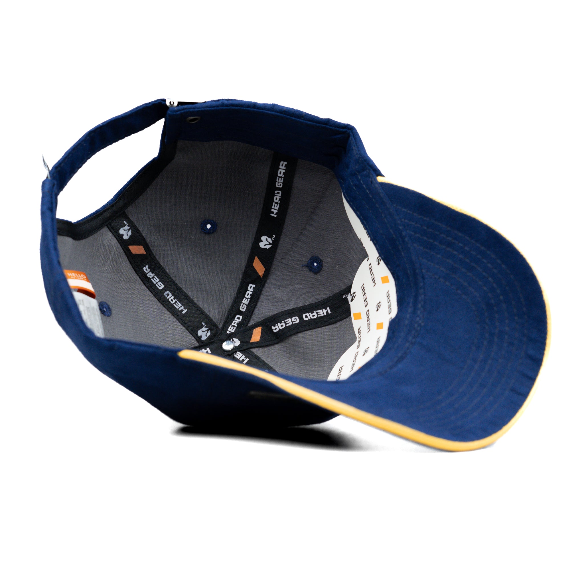 HEAD GEAR BLUE RUSTIC METAL PATCH SANDWICH CAP