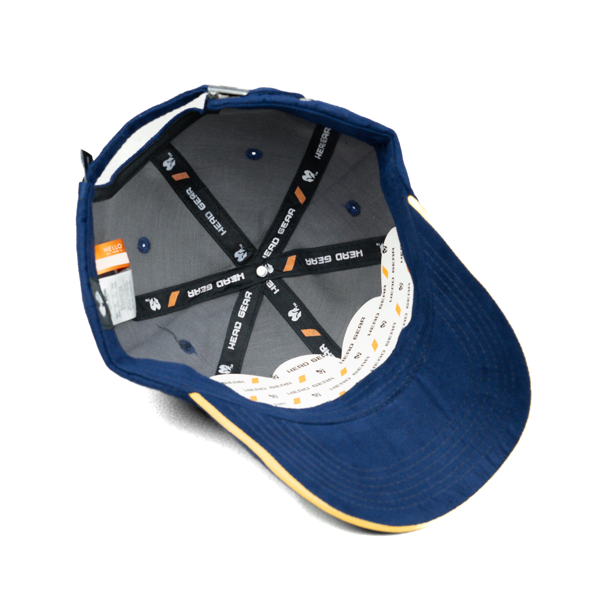 HEAD GEAR BLUE RUSTIC METAL PATCH SANDWICH CAP